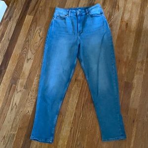 H&M high waist mom jean